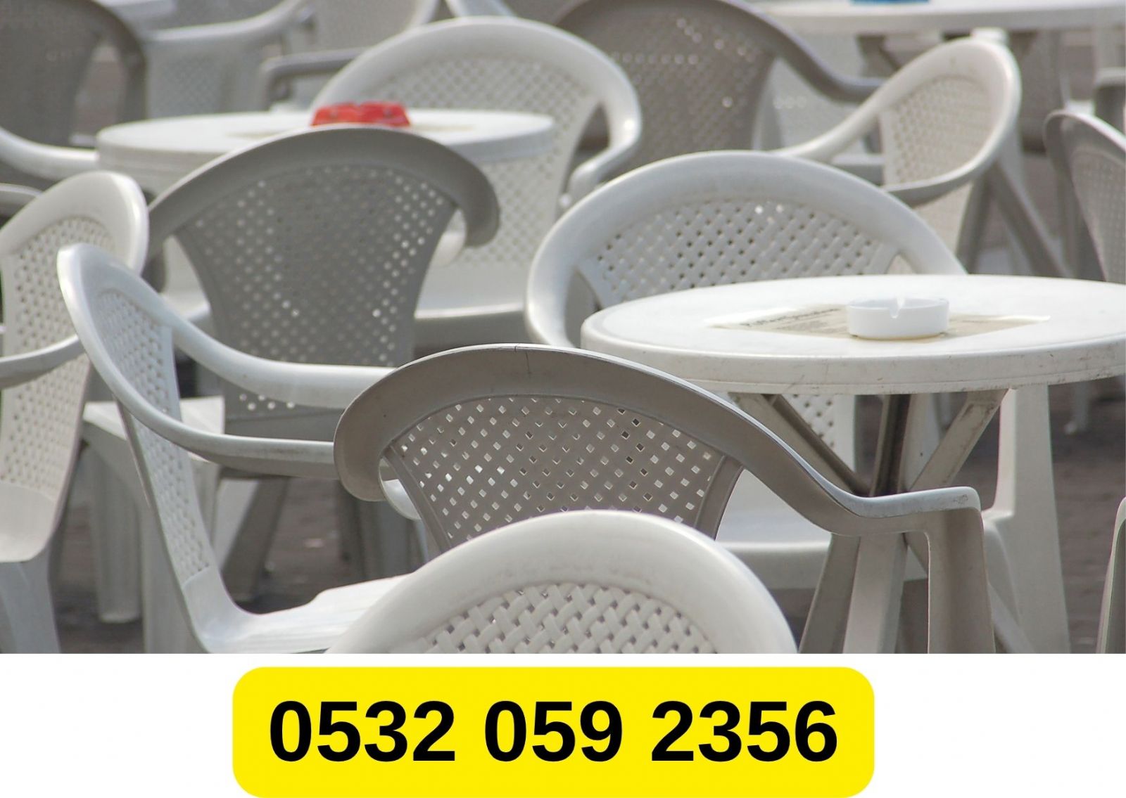 Bayraklı Plastik Masa Sandalye Kiralama